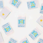 Quilt Label - Sarah Hearts | Made At A Retreat