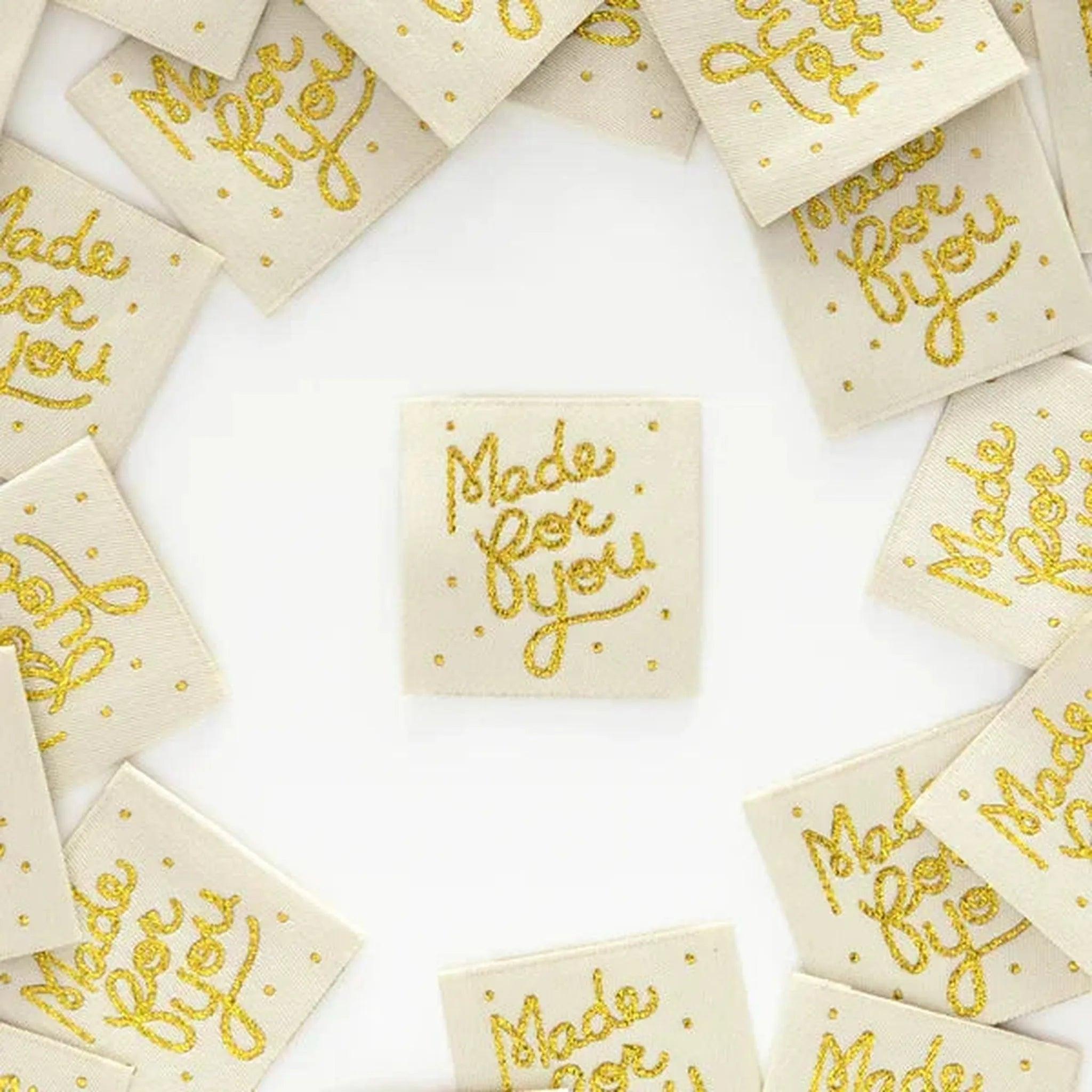 Quilt Label - Sarah Hearts | Made For You