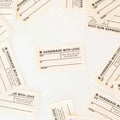 Quilt Label - Sarah Hearts | Write-In Label