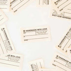 Quilt Label - Sarah Hearts | Write-In Label