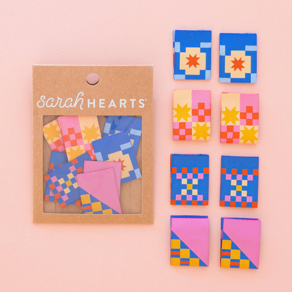 Quilt Label - Sarah Hearts X Then Came June | Star Twist
