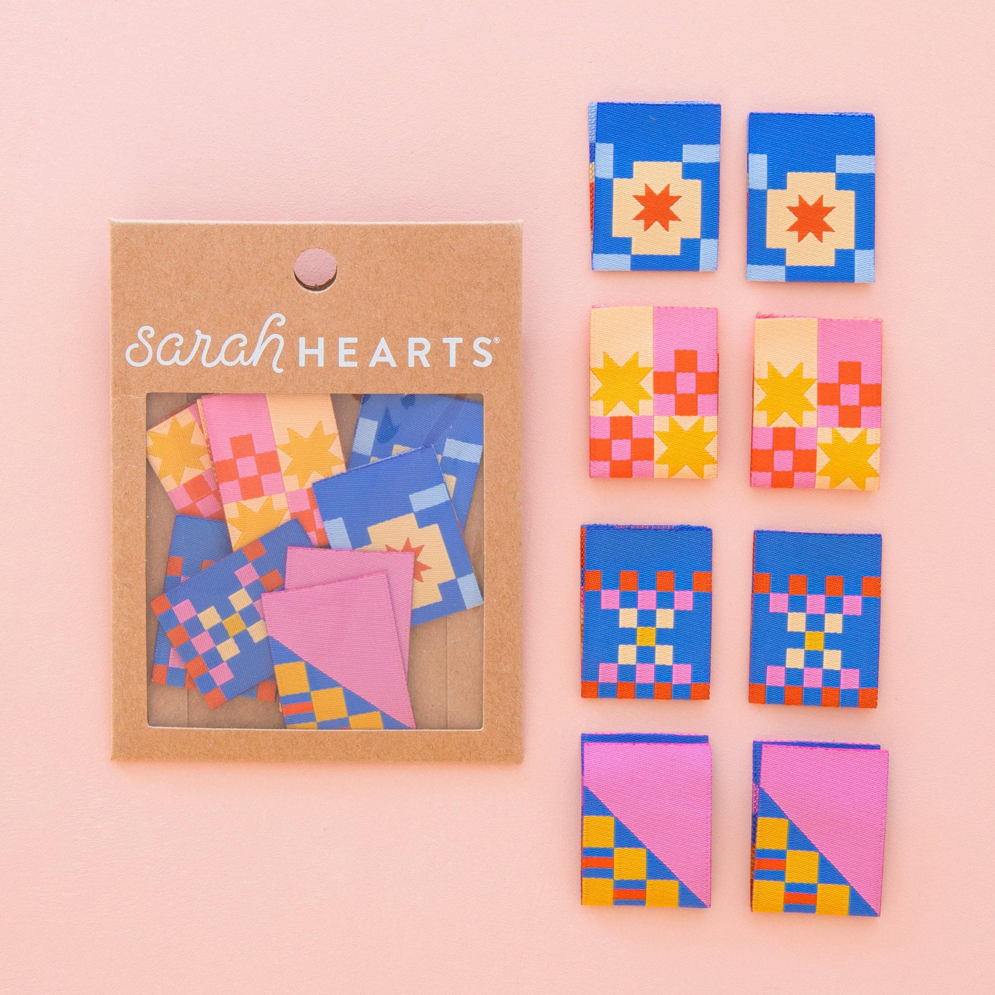Quilt Label - Sarah Hearts X Then Came June | Star Twist