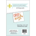Quilt Label - Kati Cupcake Quilt Snuggles