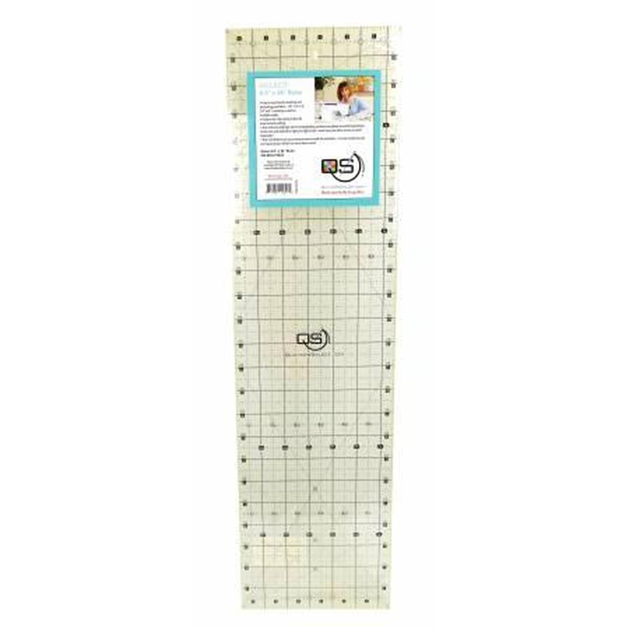 Quilters Select 6.5" x 24" Non Slip Ruler