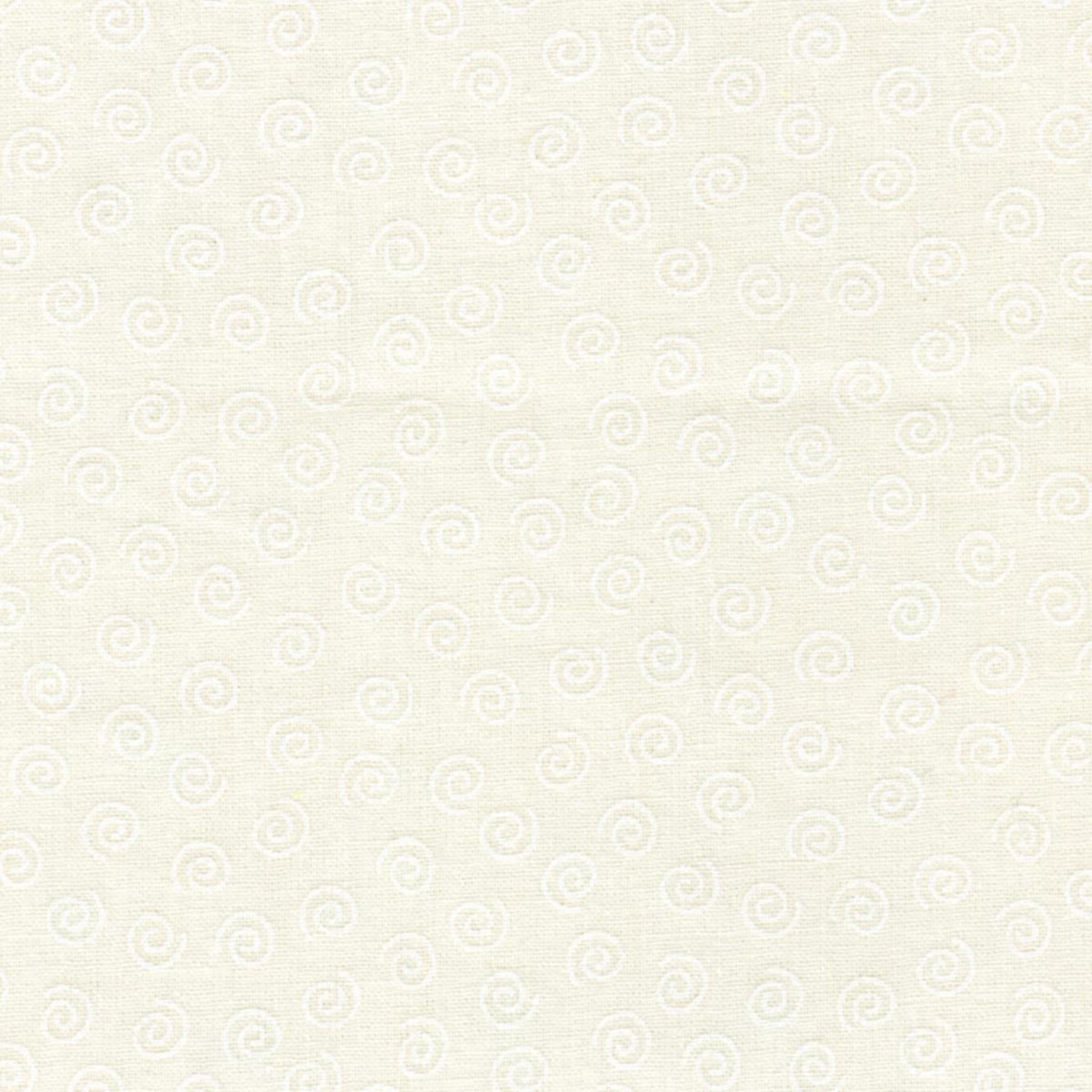 P&B Textitles Ramblings - White on White Spiral