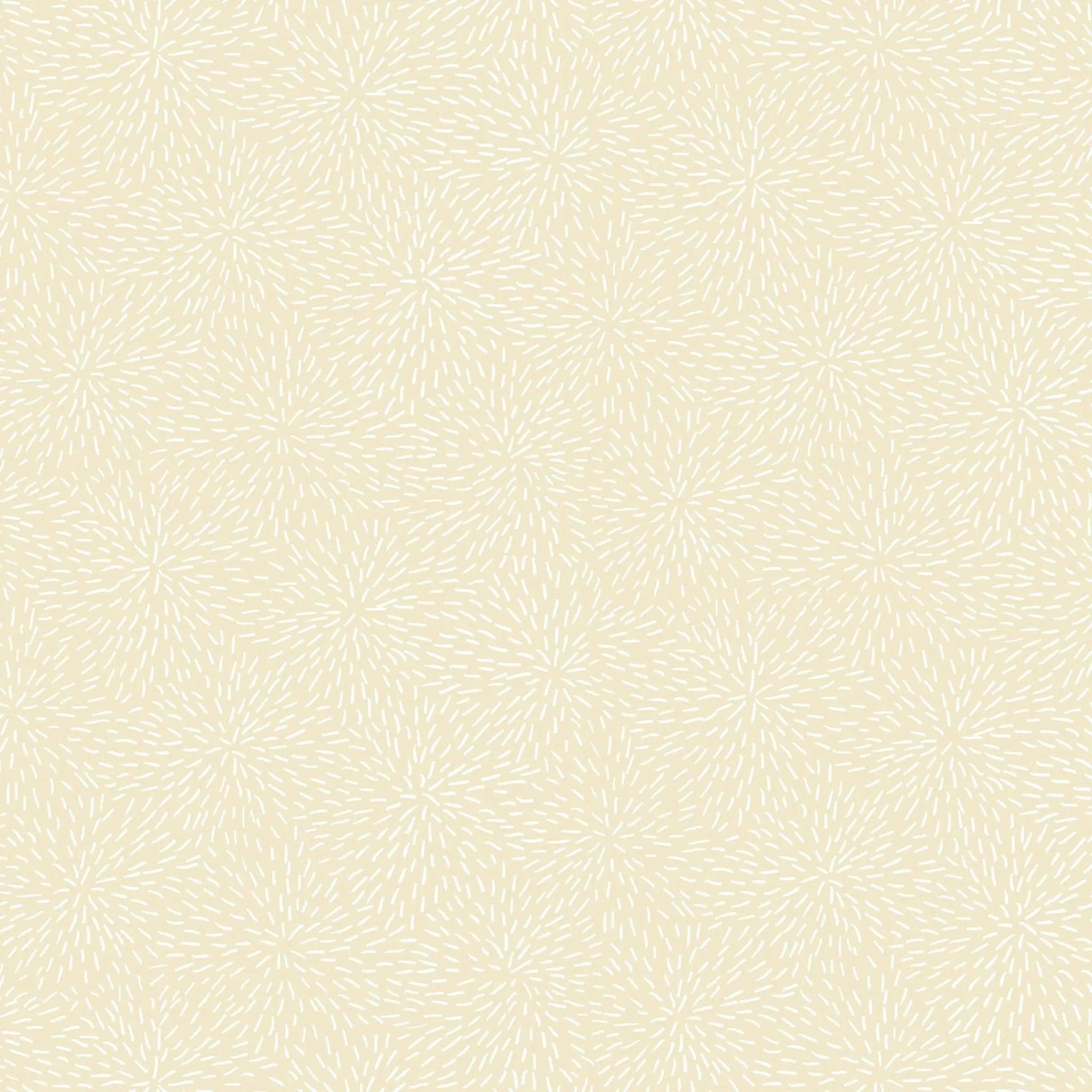 P&B Textitles Ramblings - White on Ecru Bloom