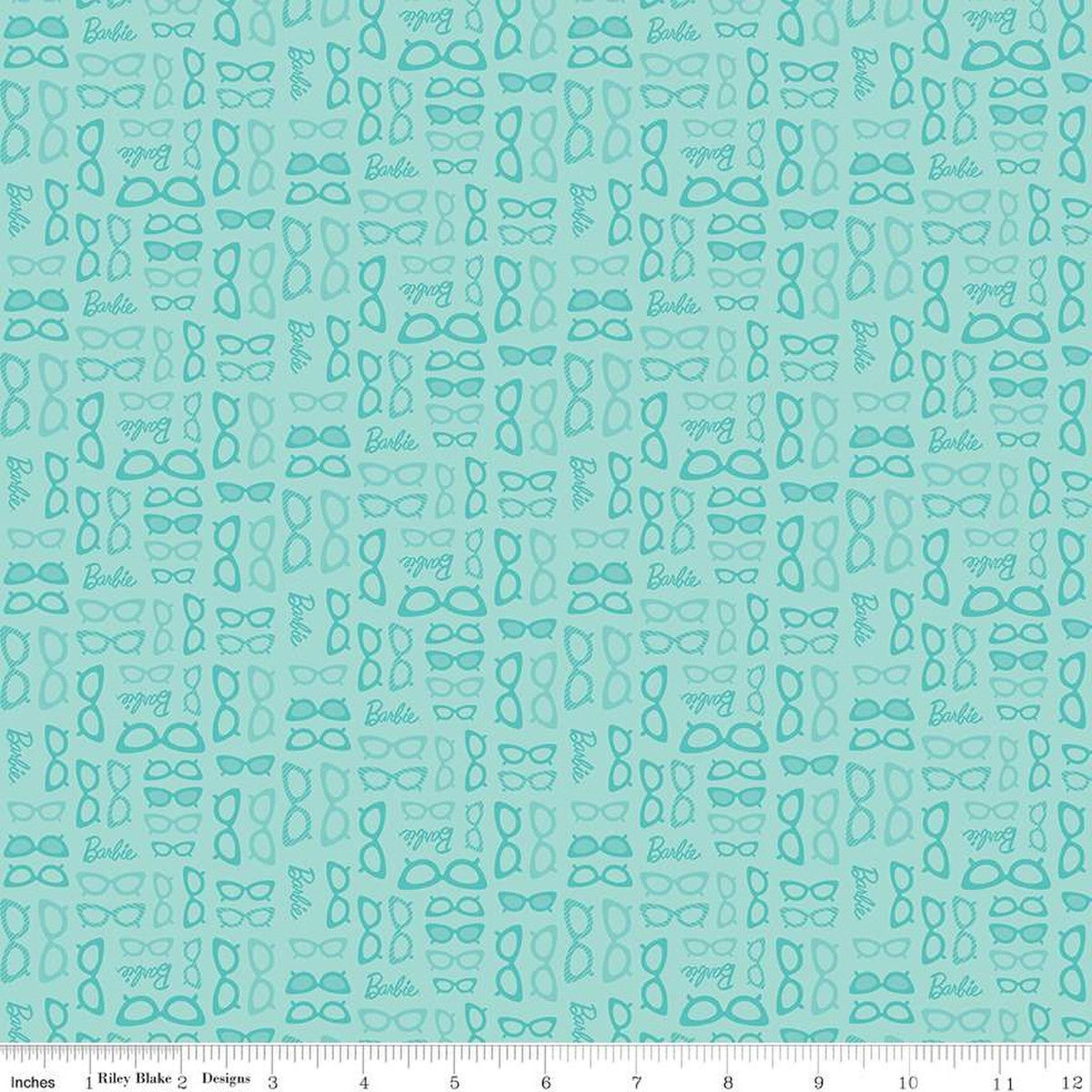 RBD Barbie World Logo and Glasses - Teal