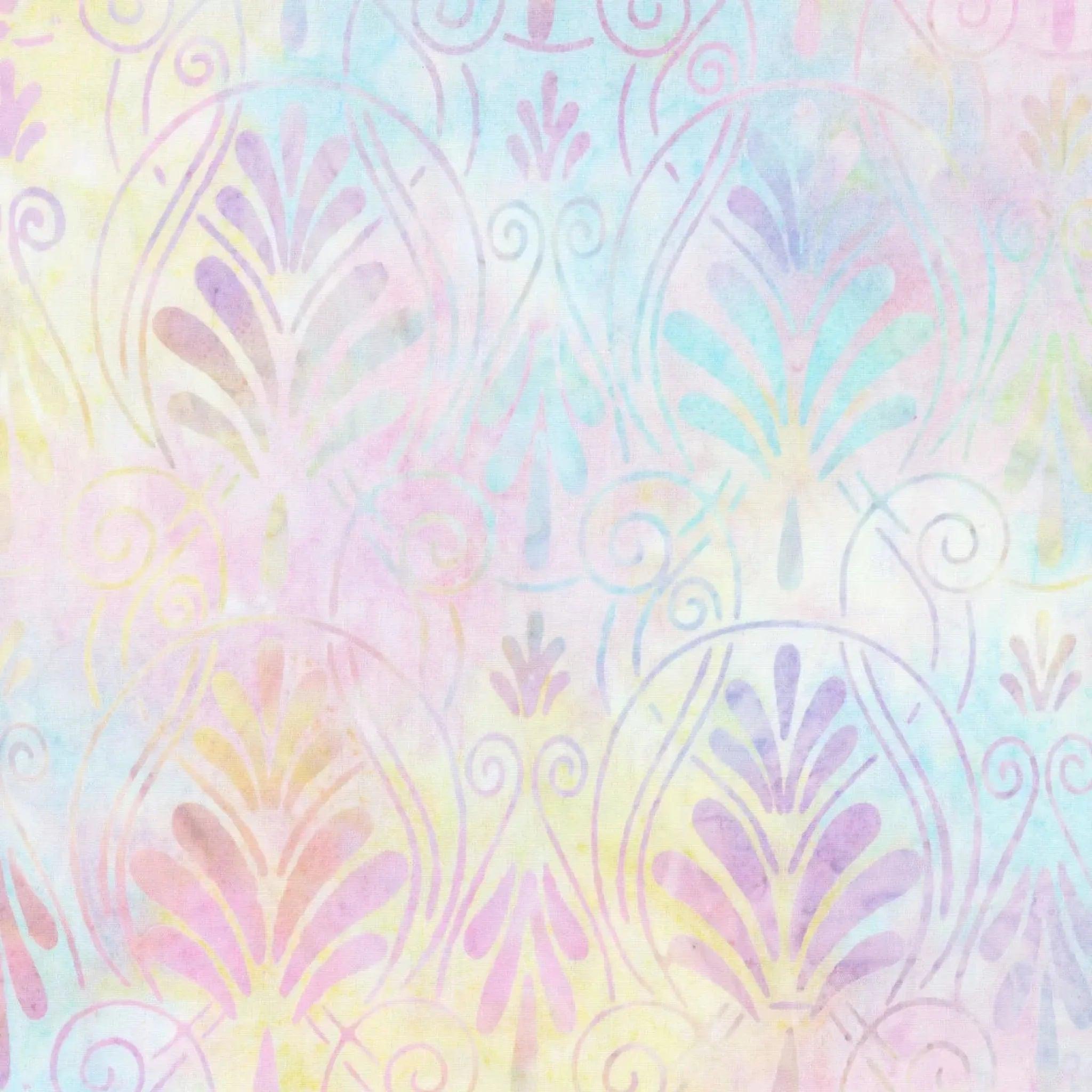 RK Artisan Batik - Graceful Floral - Pastel