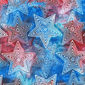 RK Artisan Batiks: Liberty 2 - Striped Stars: Americana