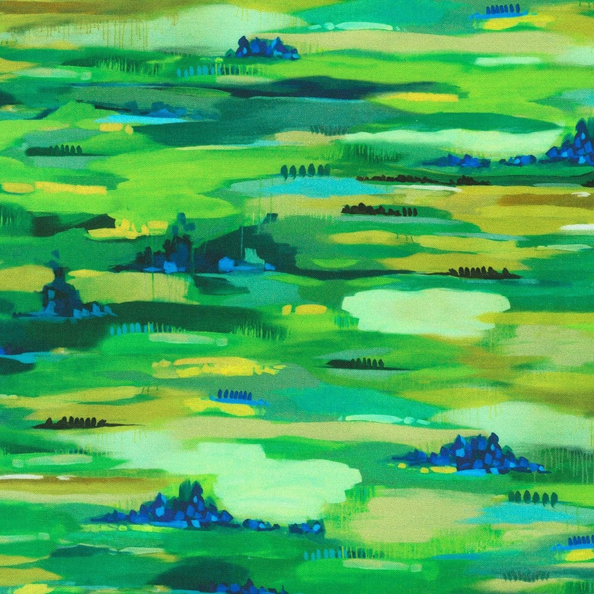 RK Painterly Trees Landscape - Grass