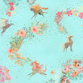 RK Unicorn Meadow Unicorns and Bouquets - Light Blue