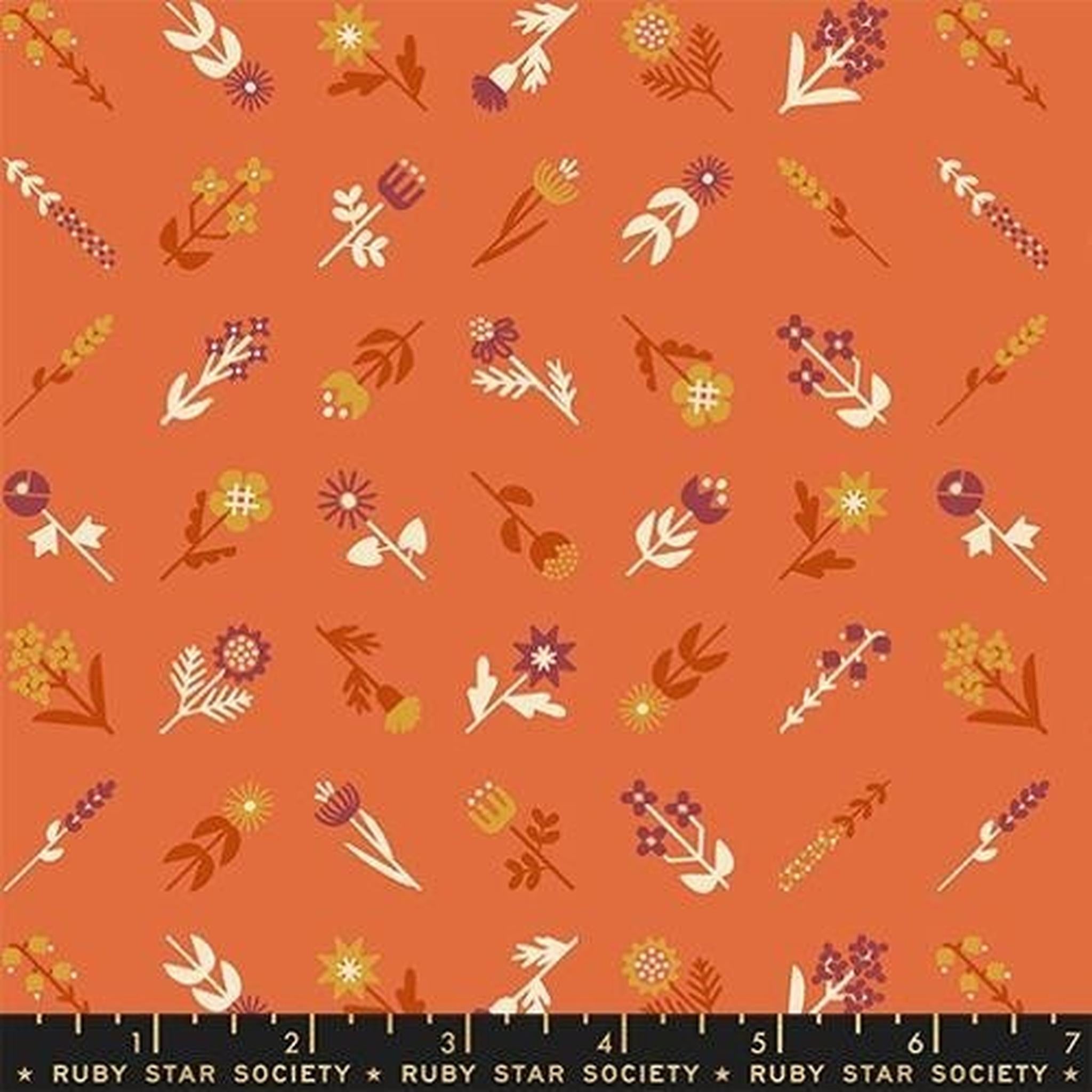 RS To and Fro Floret - Rust
