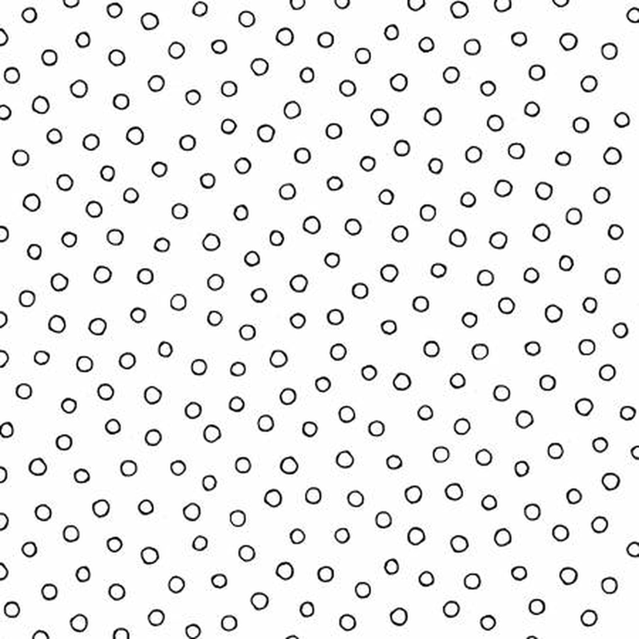 P&B Textitles Ramblings - Salt and Pepper 2 - Tossed Open Dots