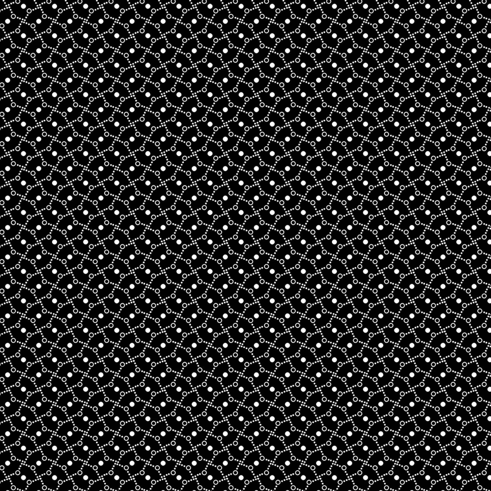 P&B Textitles Ramblings - Salt and Pepper 2 - Wavy Diamond Geo