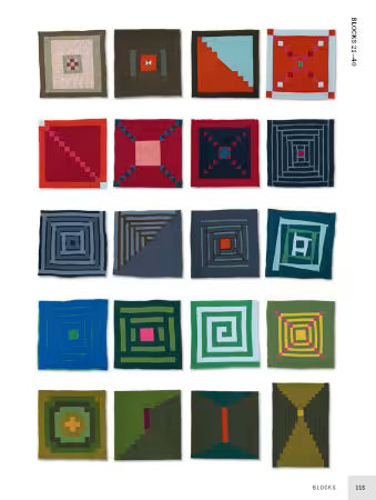 Log Cabin Quilt Blocks