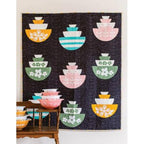 Retro Curved Pieced Quilts