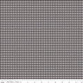 Riley Blake Small Gingham Check - Black