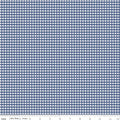 Riley Blake Small Gingham Check - Denim