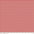 Riley Blake Small Gingham Check - Red