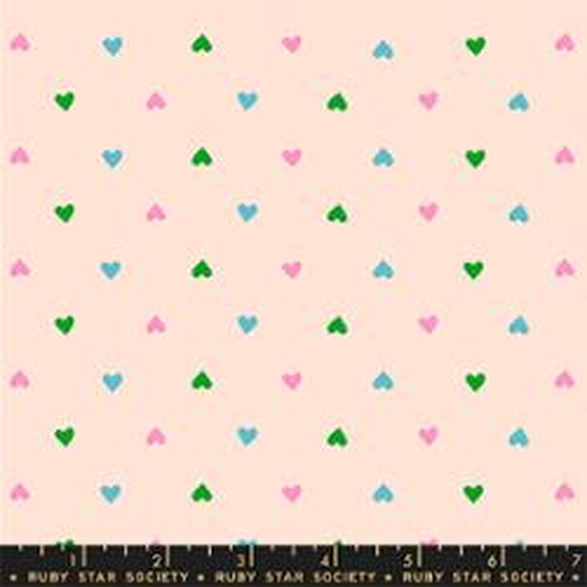 Ruby Star Best Day Ever - Peach Cream Hearts
