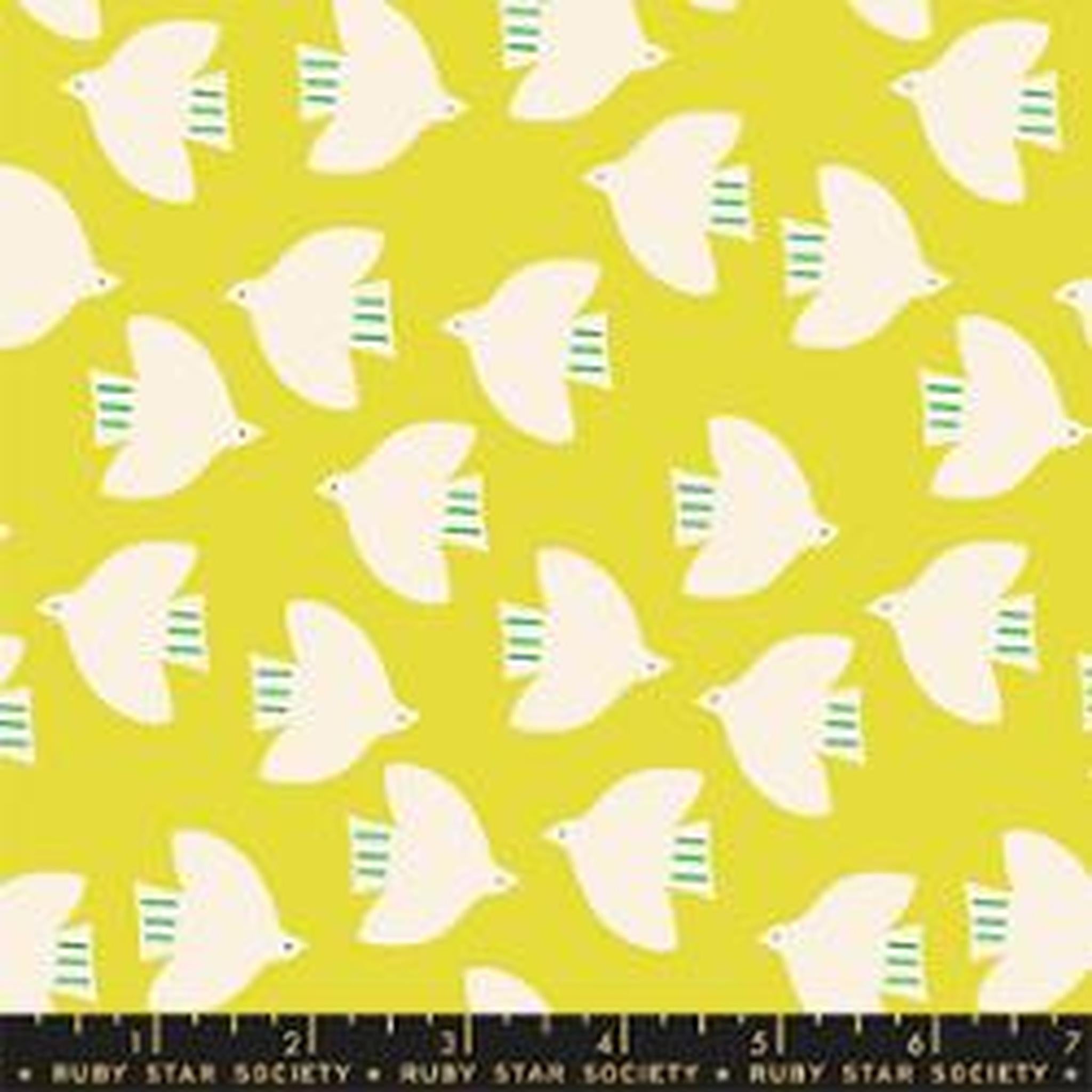 Ruby Star Catnap - Peace Birds Citron