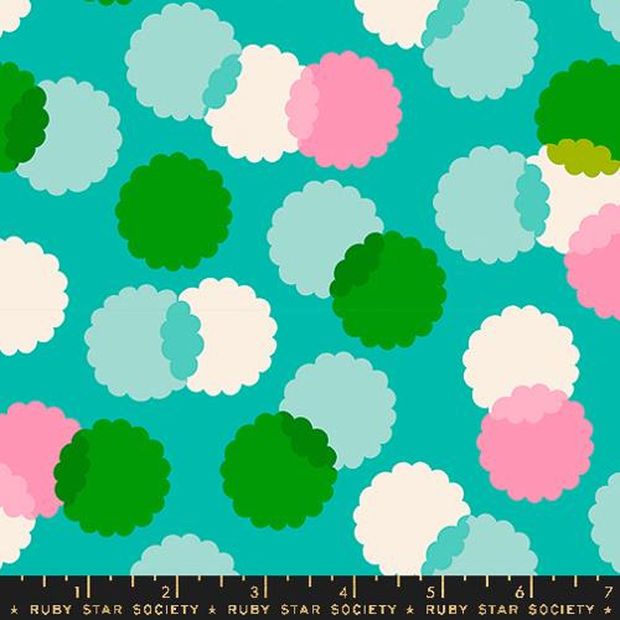 Ruby Star Eye Candy Puffs - Tropic
