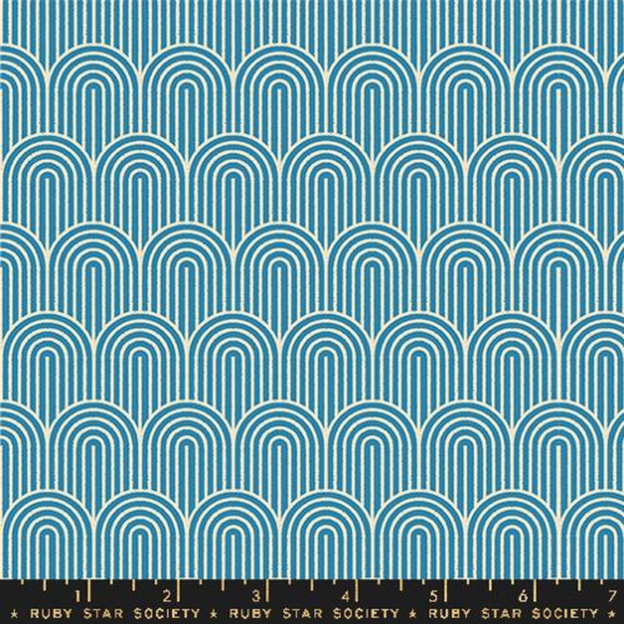 Ruby Star Geometry Hump Day - Chambray