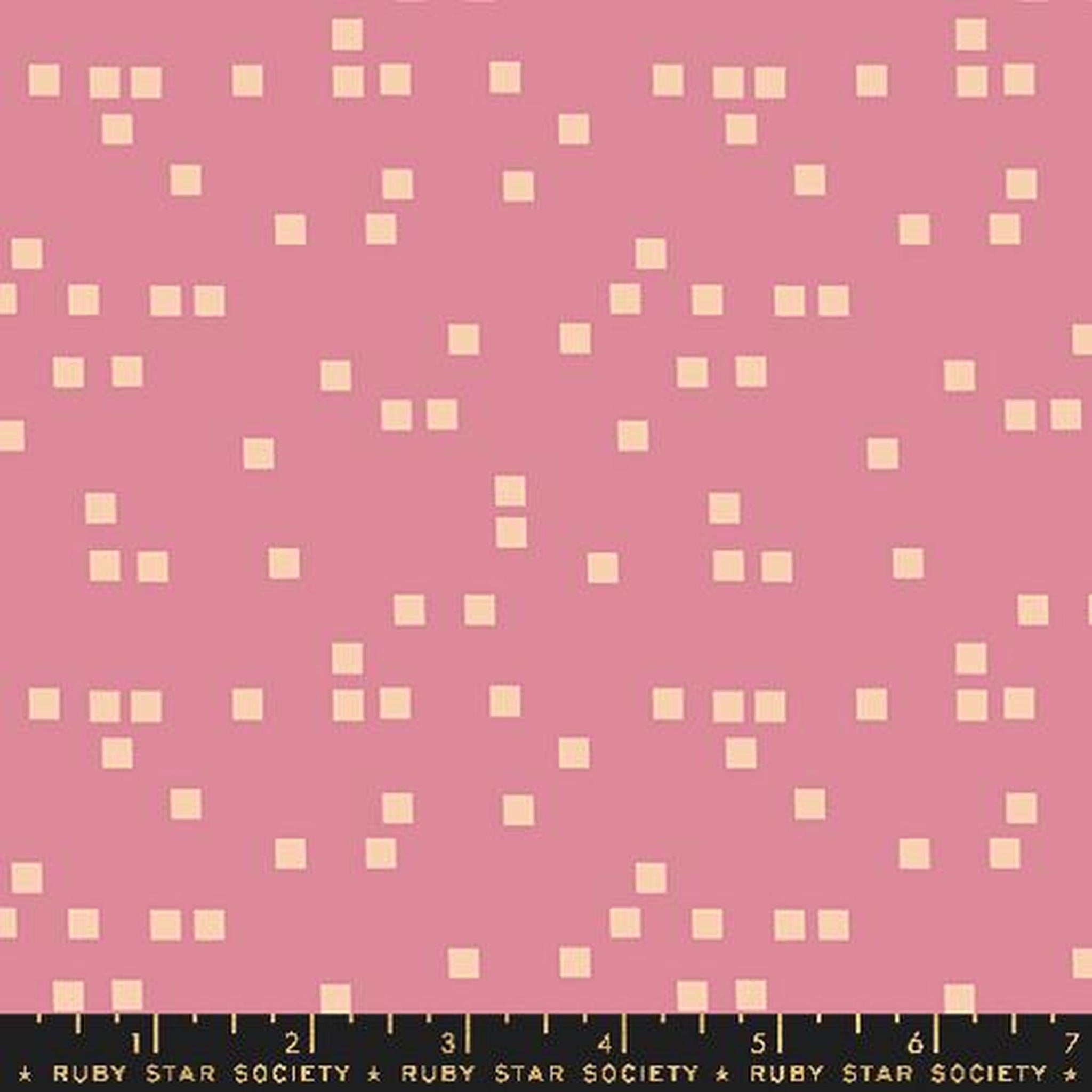 Ruby Star Geometry Pixels - Plum