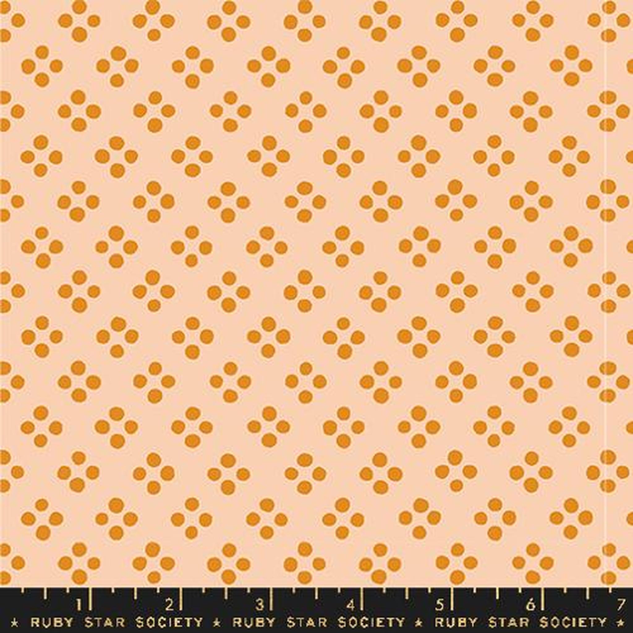 Ruby Star Geometry Pixie Dots- Creamsicle