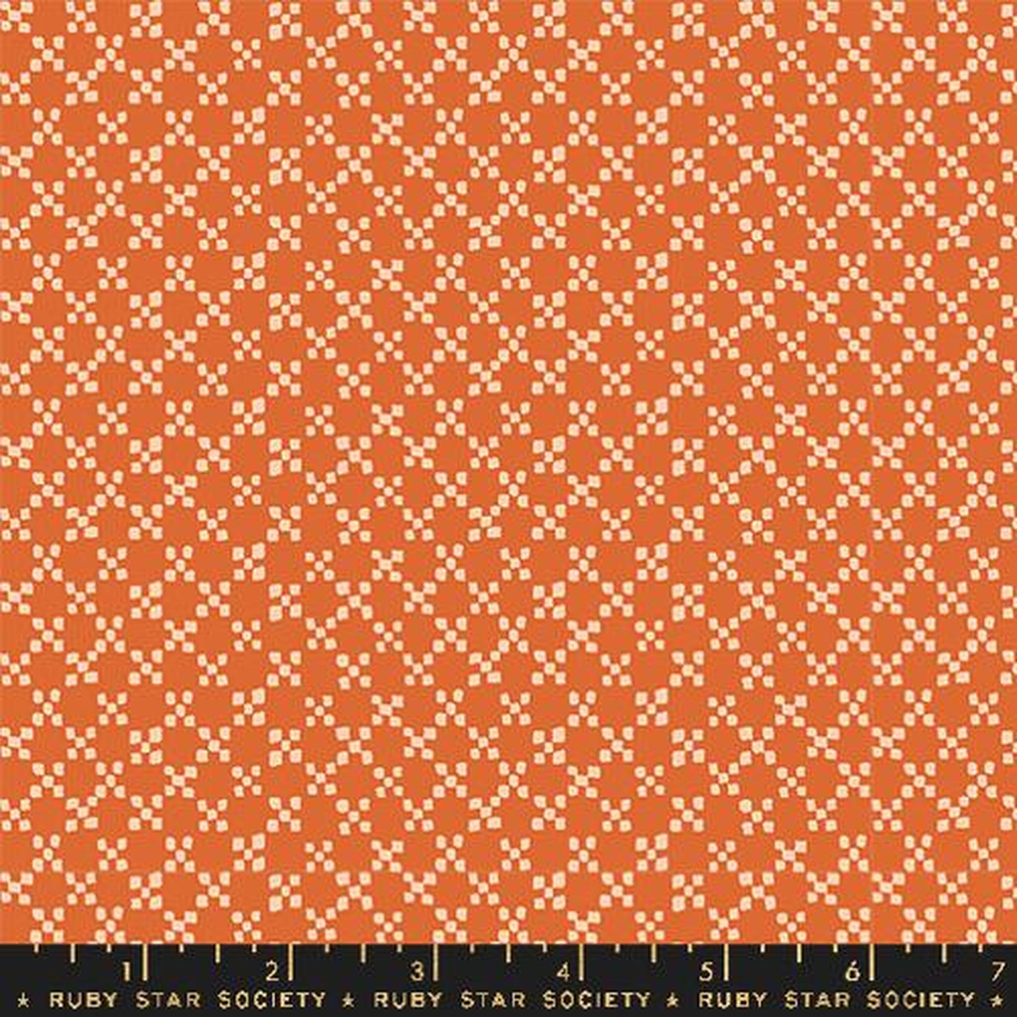 Ruby Star Geometry Tiles Ditsy Mini - Pecan