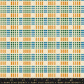 Ruby Star Geometry Waffle Checks - Jade