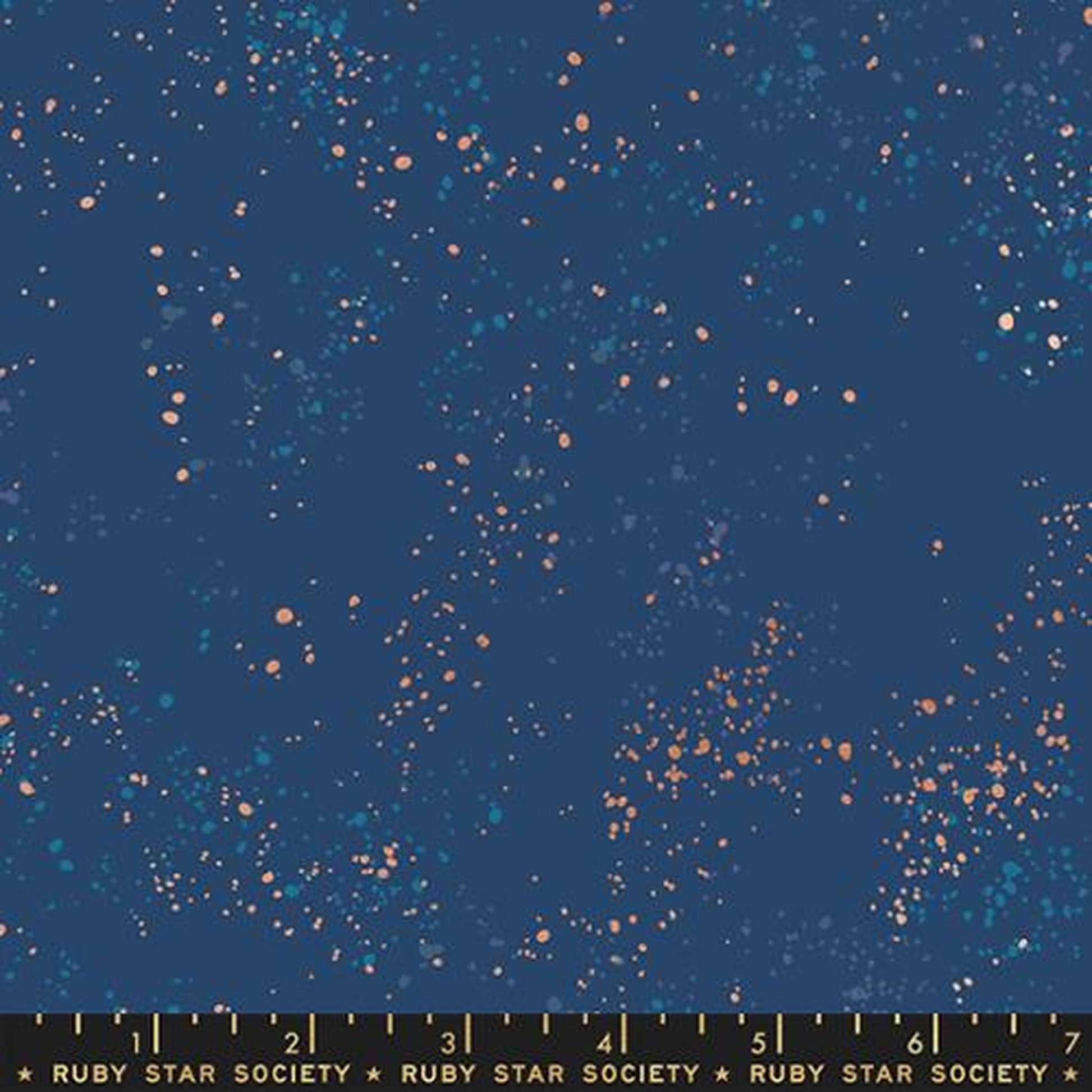 Ruby Star Speckled Metallic Bluebell