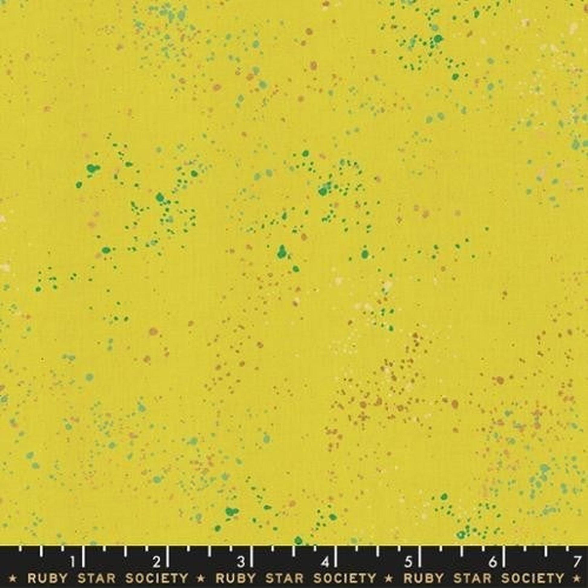 Ruby Star Speckled Metallic Citron