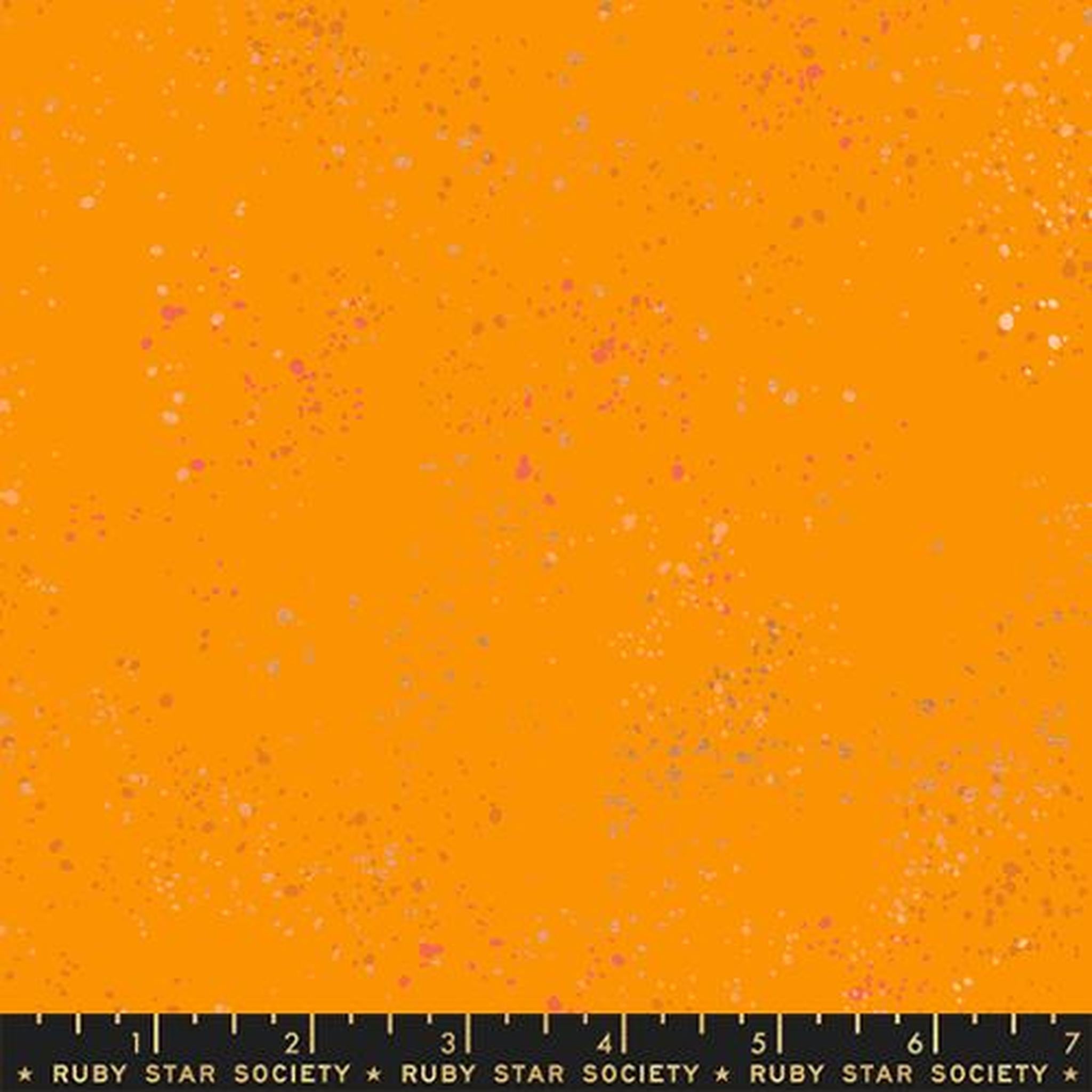 Ruby Star Speckled Metallic Clementine
