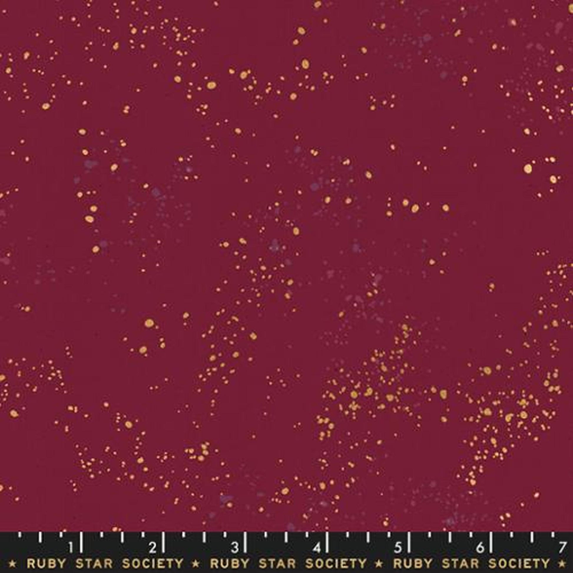 Ruby Star Speckled Metallic Wine Time