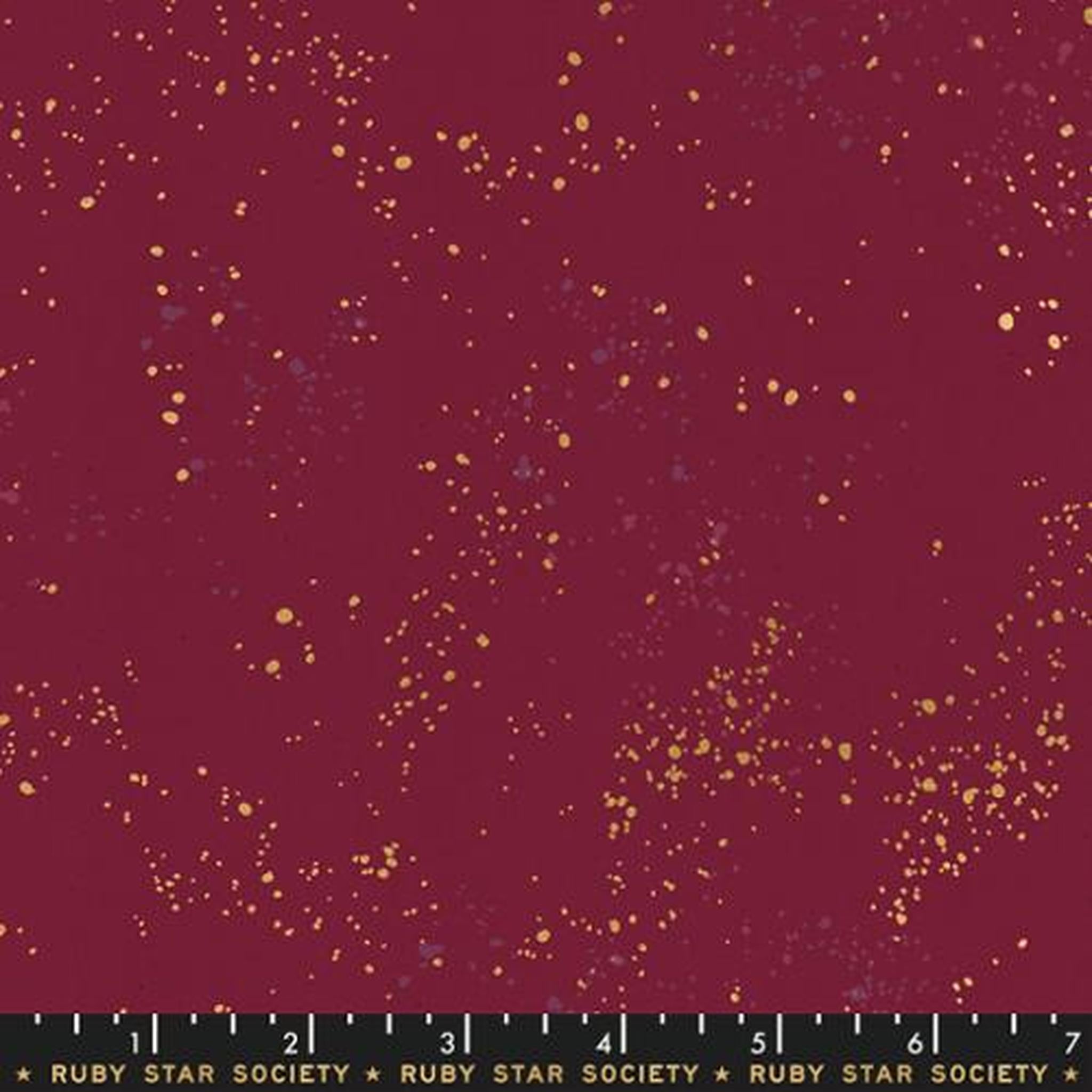 Ruby Star Speckled Metallic Wine Time