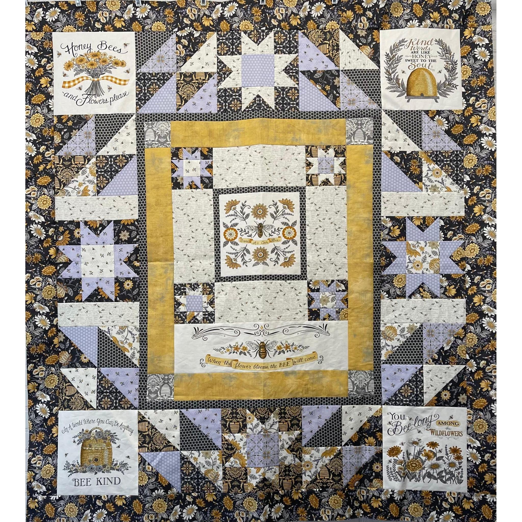 SAMPLE: Homegrown Honey Lavender (56" x 62")