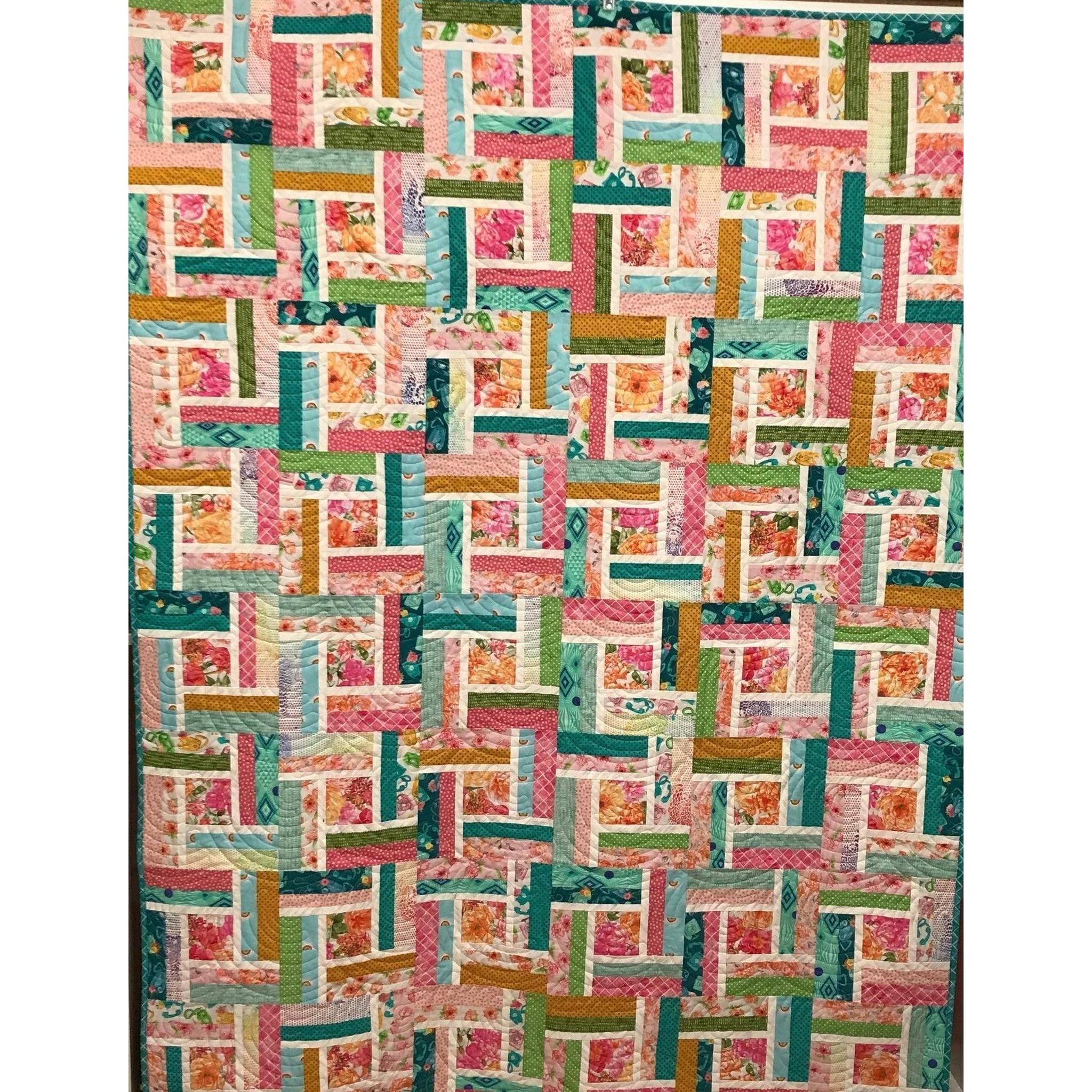 SAMPLE: Partial Credit Scrappy Between Friends (54" x 72")