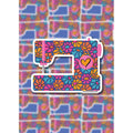 Daisy Sewing Machine Sticker by Sassafras Lane Design