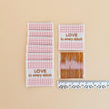 Woven Labels by Minki Kim - Love in every inch