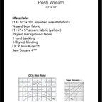 Sew Kind of Wonderful - Wreath Pattern