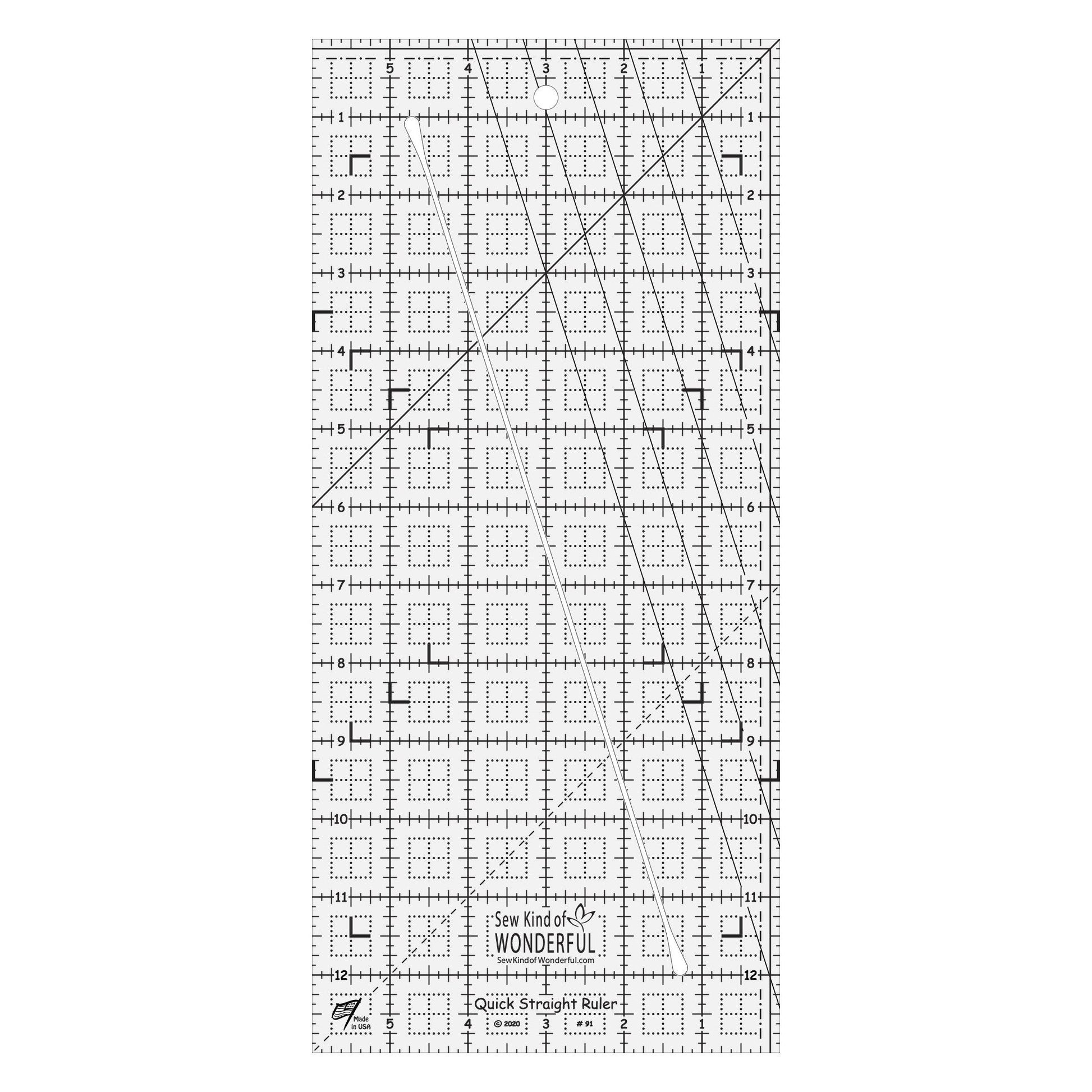 Quick Straight Ruler by Sew Kind of Wonderful