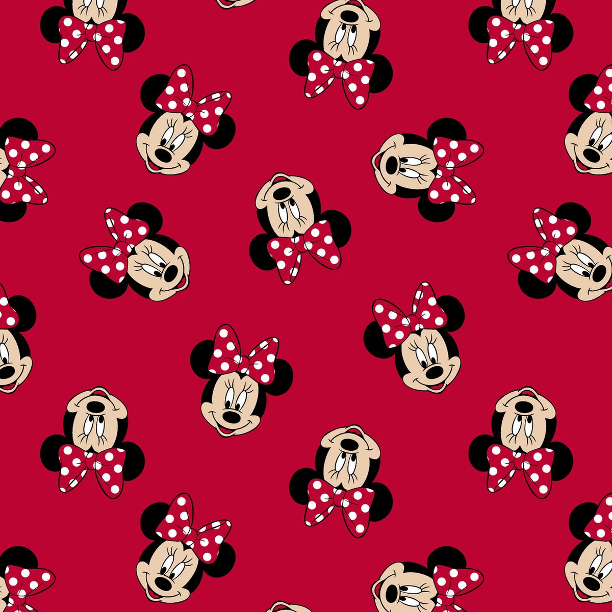 Licensed Prints - Minnie Packed - Red