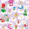 Licensed Prints - Alice and Friends - Among Daisies - Lavender