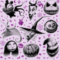 Licensed Prints - Nightmare Before Christmas Character Pack - Light Purple