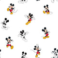 Licensed Prints - Mickey Traditional - White
