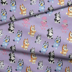 Licensed Prints - Bluey Playdate Partner - Lilac
