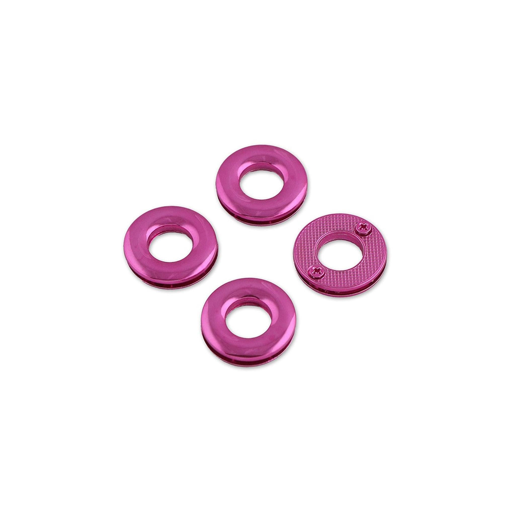 Four Tula Pink 1/2in Screw Together Grommets