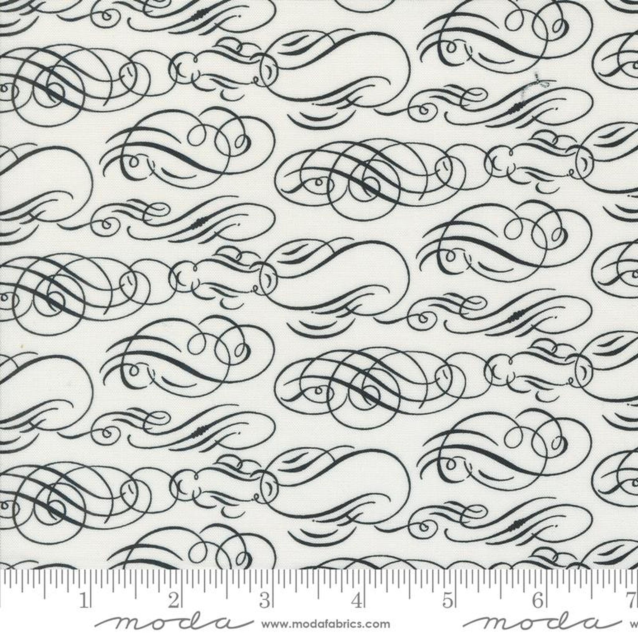 Sable Swan by Cathe Holden - Cartouches Scrolls: Porcelain