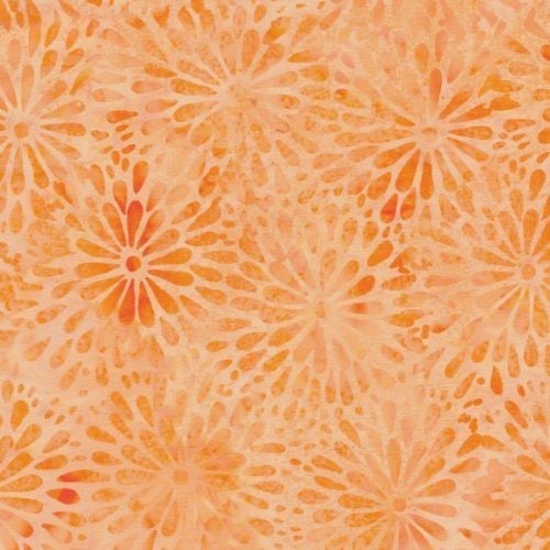 Island Batik - Round Petal Floral